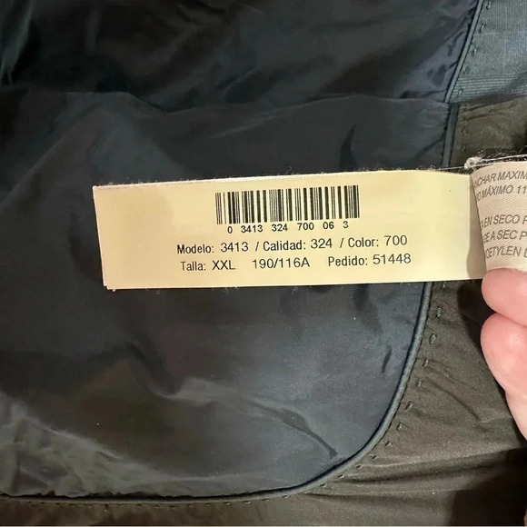 Massimo Dutti XXL mens Brown minimalist puffer‎ coat jacket - Picture 9 of 10
